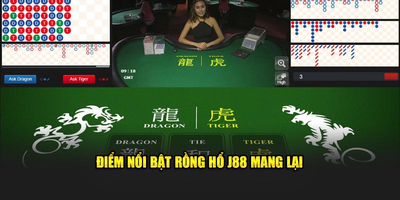 Điểm nổi bật rồng hổ J88 mang lại